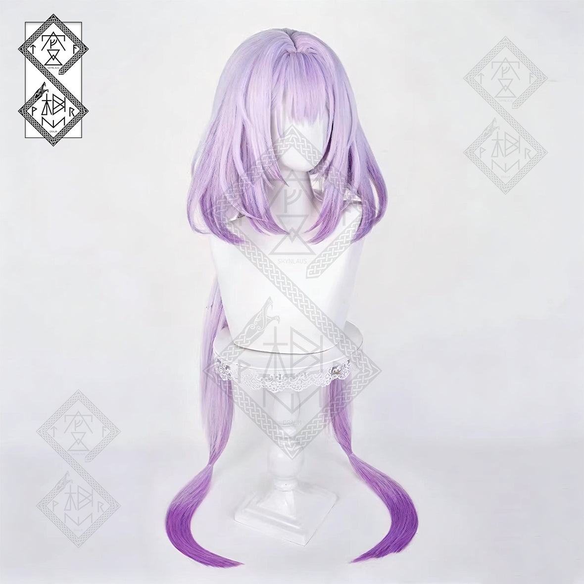Honkai: Star Rail Castorice Cosplay Wig – Fluffy Layered Hair, Realistic Hairline, Heat Resistant Synthetic Wig