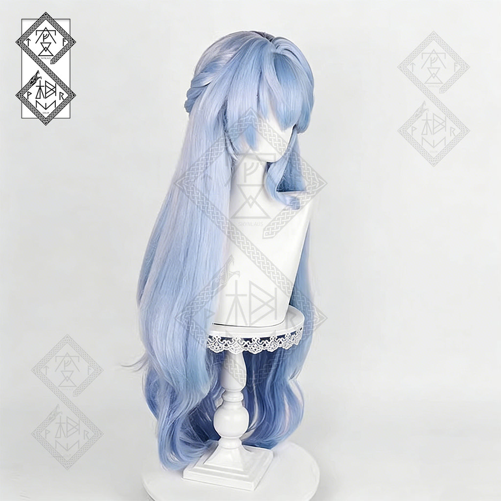 Honkai: Star Rail Robin Cosplay Wig – Fluffy Layered Hair, Realistic Hairline, Heat Resistant