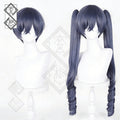 Ciel Phantomhive Cosplay Wig Black Butler Blue Gray Mixed Color Anime Wig Heat Resistant Synthetic Hair(Short Hair Ver.1)