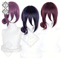 Chainsaw Man Reze Cosplay Wig – Purple Braid Anime Hair Wig (3 Versions) Ver.1