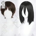 Eren Yeager Mikasa Ackerman Cosplay Wig – Smooth Easy Style Anime Hair Attack on Titan(Ver.1 Eren Wig)