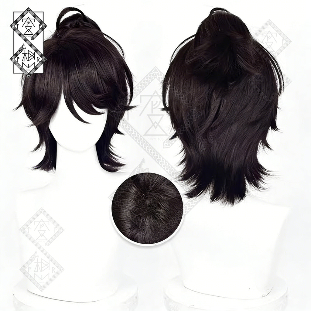 Identity V Luca Prisoner OPH Cosplay Wig – Fluffy Styled Hair, Heat Resistant Synthetic