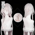 Honkai: Star Rail Acheron Cosplay Wig – Side Part, Faded Custom Color, Realistic(Ver.2)