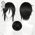 Black Butler Sebastian Michaelis Cosplay Wig – Heat Resistant Black Anime Wig for Cosplay