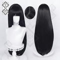 Kakegurui Yumeko Jabami Cosplay Wig - Princess Cut, Dark Anime Style, Heat-Resistant