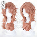 Demon Slayer Sabito Cosplay Wig - Orange-Pink Layered Spiky Short Hair, 3 Styles(Basic Ver.1)