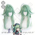 Honkai: Star Rail Huohuo Cosplay Wig – Messy Bun Gradient Synthetic Hair
