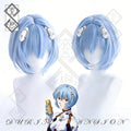 Neon Genesis Evangelion Rei Ayanami Cosplay Wig | Heat Resistant Anime Wig