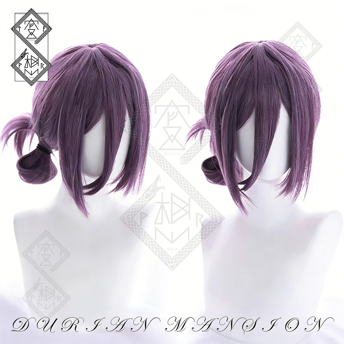 Chainsaw Man Reze Cosplay Wig | Pre-Styled Ponytail Anime Wig | Heat Resistant Synthetic Hair(Ver.1 Basic Version)