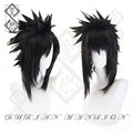 Naruto Sasuke Uchiha Cosplay Wig | Spiky Anime Wig | Heat Resistant Synthetic Hair
