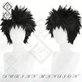 Obito Uchiha Cosplay Wig Naruto | Spiky Anime Wig | Heat Resistant Synthetic Hair