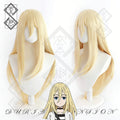 Angels of Death Rachel Gardner Cosplay Wig Long Blonde Anime Wig with Side Bangs Heat Resistant Fiber