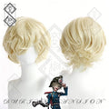 Identity V Florian Brand Fire Investigator Cosplay Wig Short Silver Anime Character Wig Heat Resistant Fiber