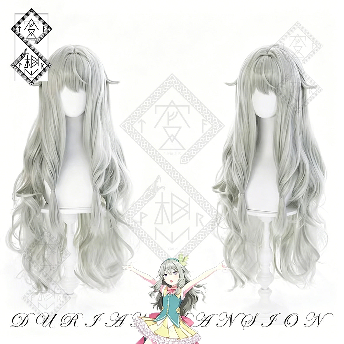Project SEKAI: Colorful Stage! Kusanagi Nene Cosplay Wig Short Green Anime Wig Heat Resistant Styled Hair Halloween Costume