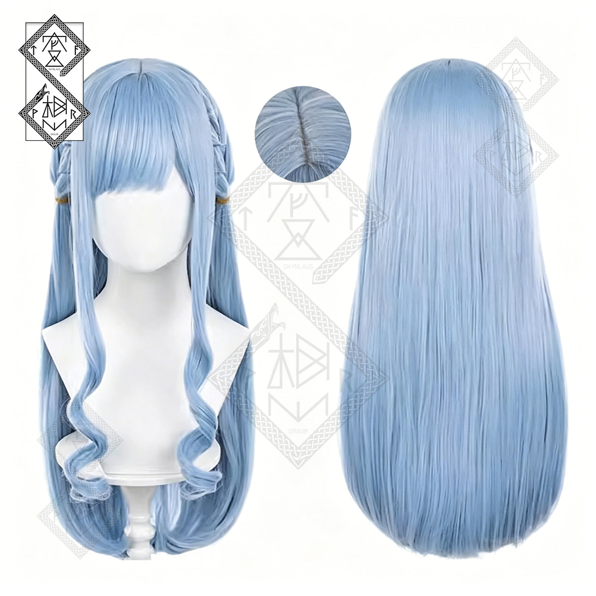 Sakiko Togawa Cosplay Wig BanG Dream! It's MyGO!!! Long Silver Purple Anime Wig Heat Resistant Synthetic Hair for Women Halloween Party
