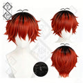 Stark Cosplay Wig Frieren Beyond Journey’s End | Anime Red Brown Wig for Halloween Costume