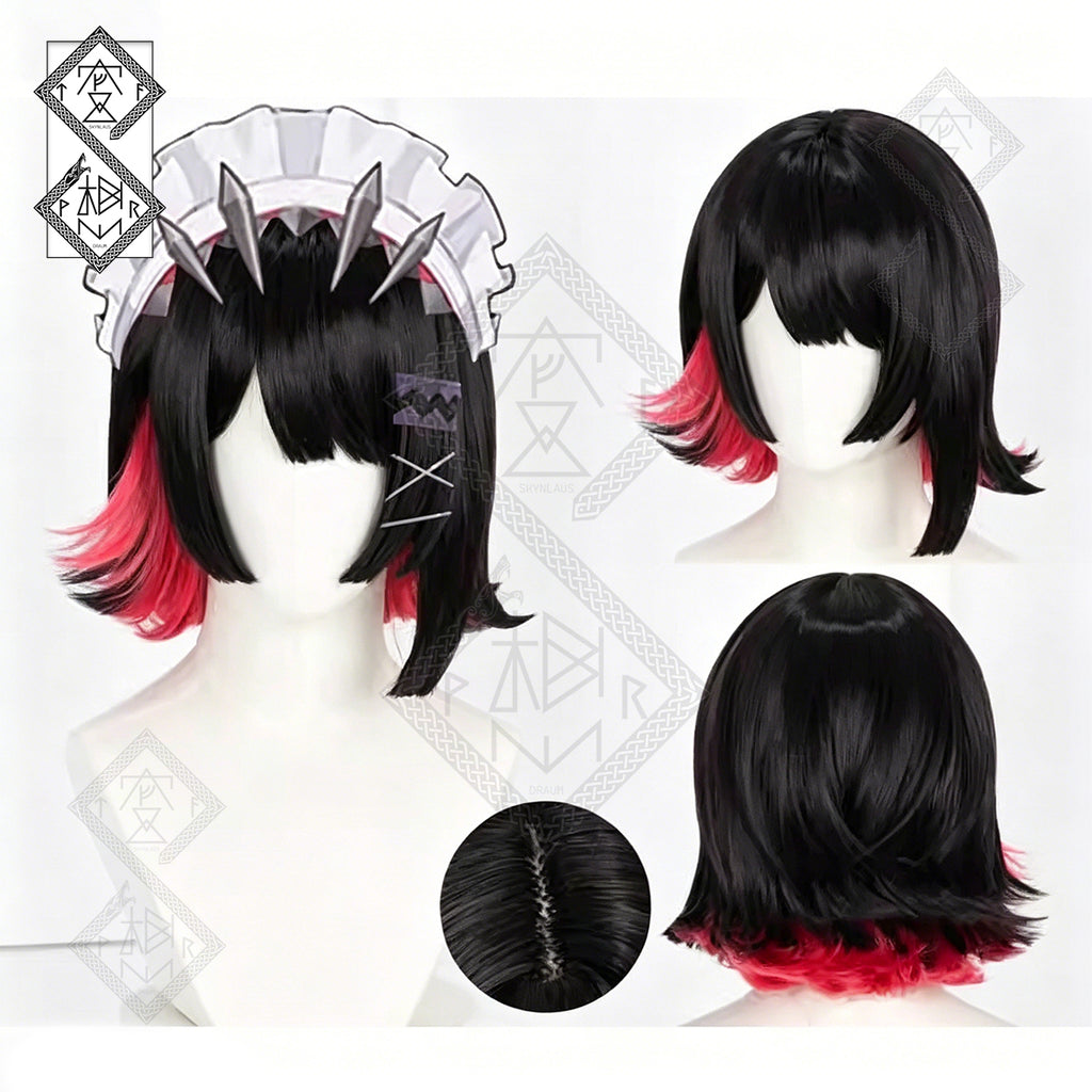 Zenless Zone Zero Ellen Joe Cosplay Wig Upgraded Version Long Silver Anime Wig