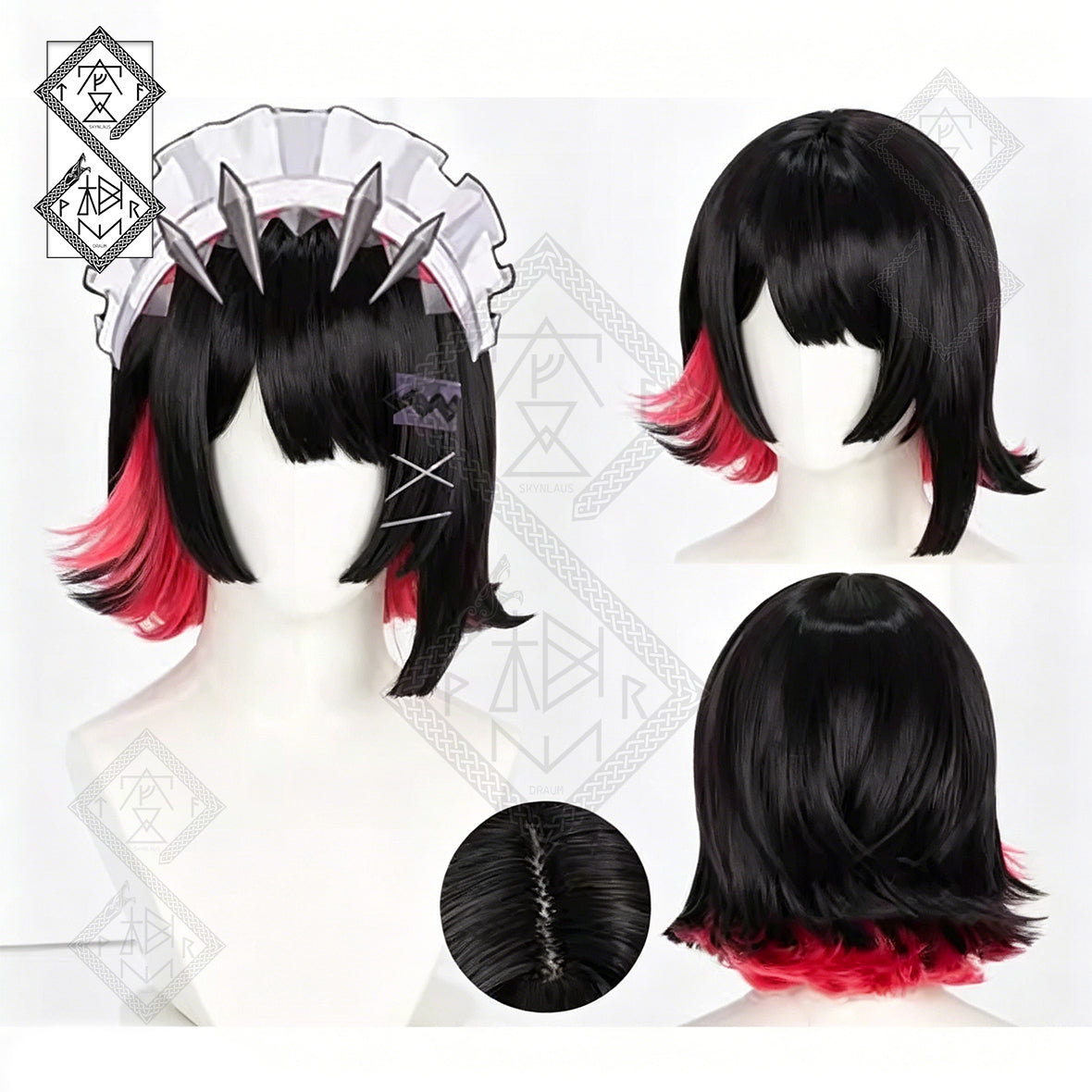 Zenless Zone Zero Ellen Joe Cosplay Wig Upgraded Version Long Silver Anime Wig