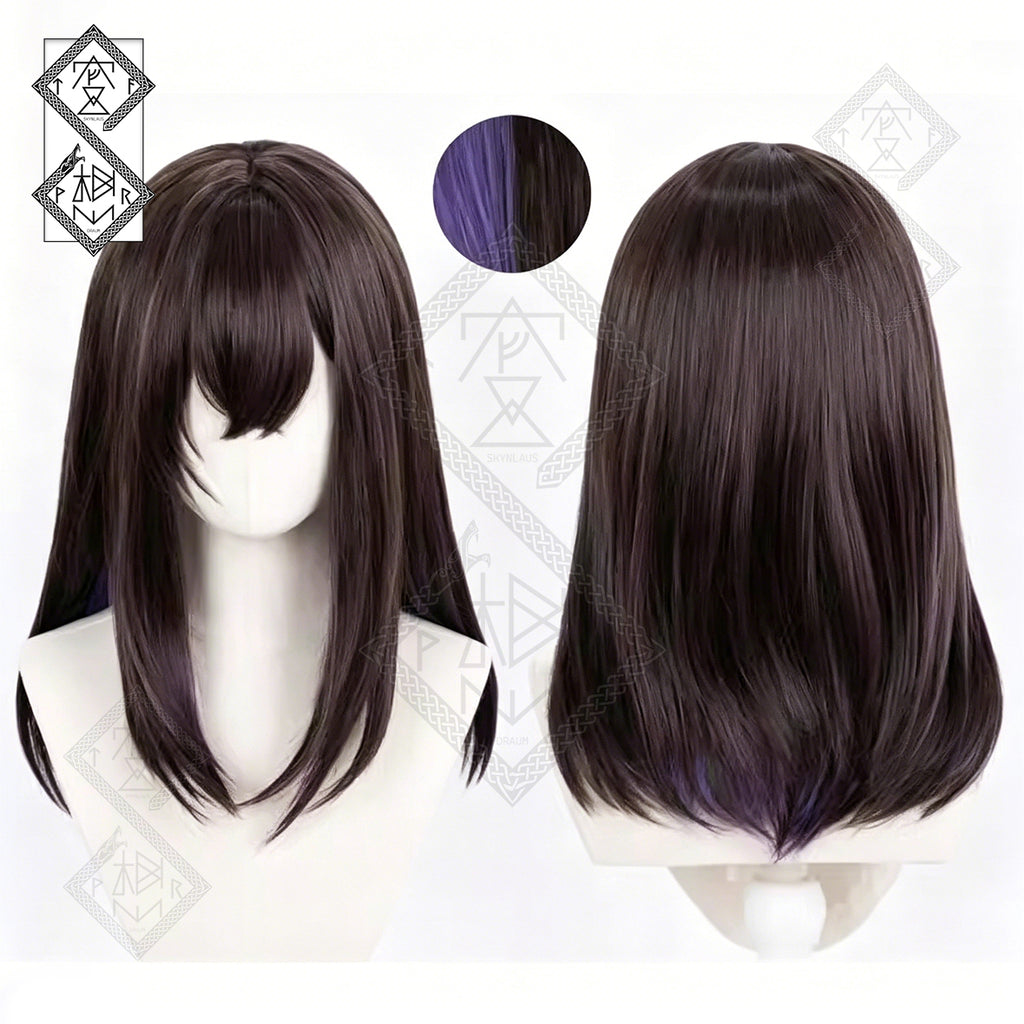 Arknights Priestess Cosplay Wig – Custom Gradient Highlight Anime Wig