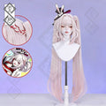 Honkai: Star Rail Sparkle Cosplay Wig – Pink Braided Twin Tails Synthetic Hair (Hanabi Sparkle Cos Wig)