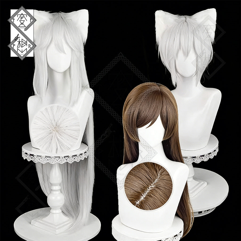 Kamisama Kiss Nanami Momozono Tomoe Cosplay Wig Anime Wig Custom Color Heat Resistant Synthetic Hair for Halloween Costume(Nanami Ver. 1)