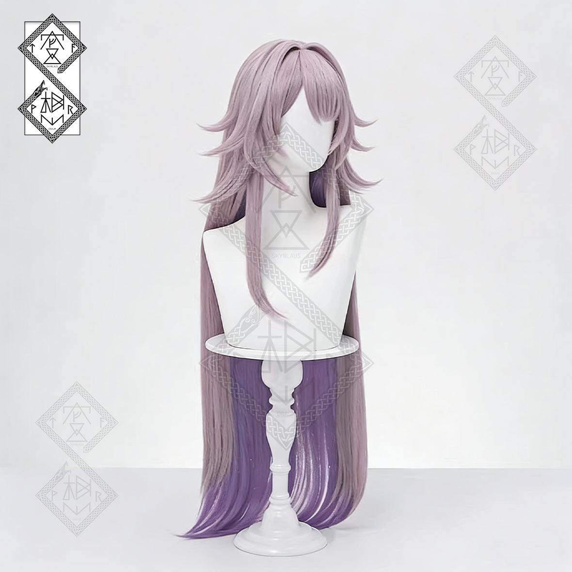 Honkai: Star Rail The Herta Cosplay Wig – Custom Mixed Color Gradient Synthetic Wig for Costume & Halloween