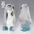 Honkai: Star Rail Firefly Cosplay Wig – Long Wavy Gradient Anime Synthetic Hair(Character Style)