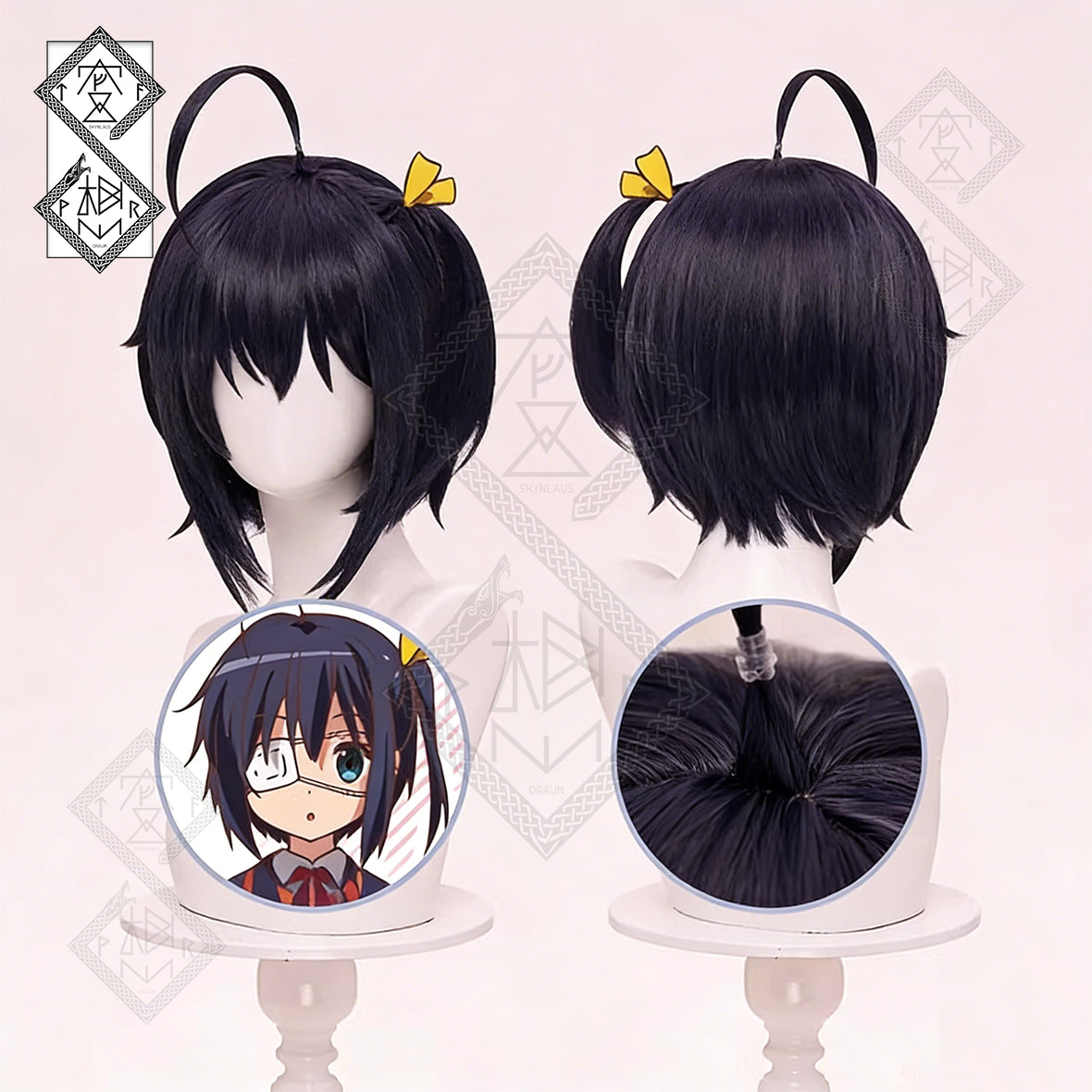 Love, Chunibyo & Other Delusions Rikka Takanashi Cosplay Wig – Anime Wig with Ahoge(Ver.1)