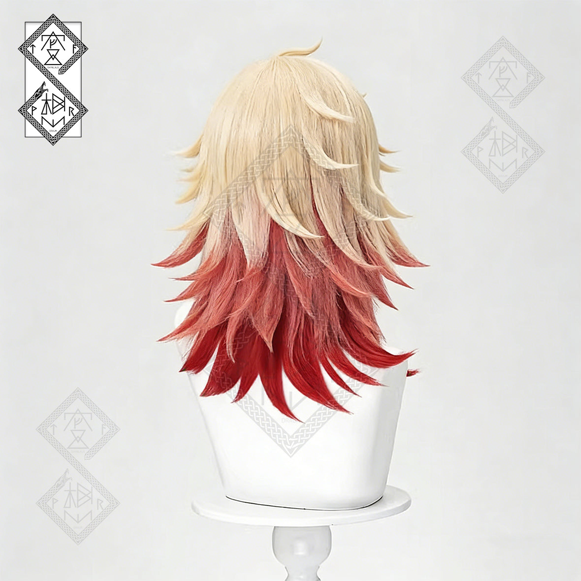 Honkai: Star Rail Cosplay Wig Mydeimos – Anime Gradient Braid Wig | Long Heat Resistant Synthetic Wig for Halloween Costume