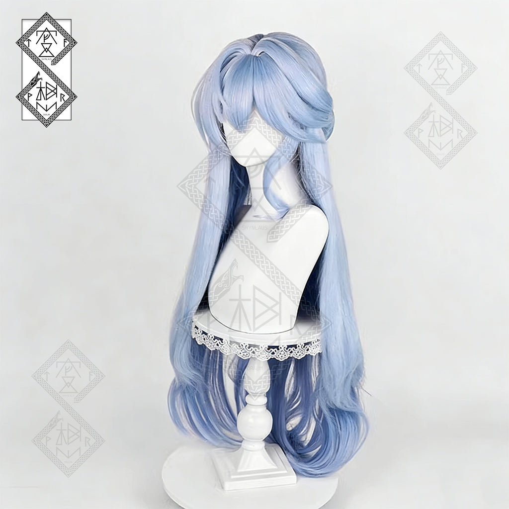 Honkai: Star Rail Robin Cosplay Wig – Fluffy Layered Hair, Realistic Hairline, Heat Resistant
