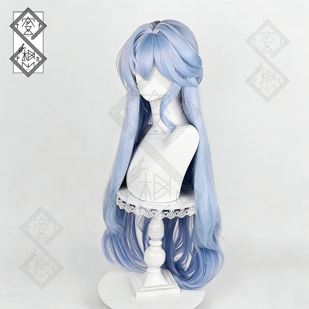 Honkai: Star Rail Robin Cosplay Wig – Fluffy Layered Hair, Realistic Hairline, Heat Resistant
