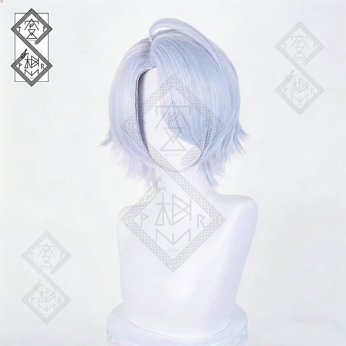 Honkai: Star Rail Phainon Cosplay Wig – Realistic Hairline, Heat Resistant Synthetic Wig(Ver.2)