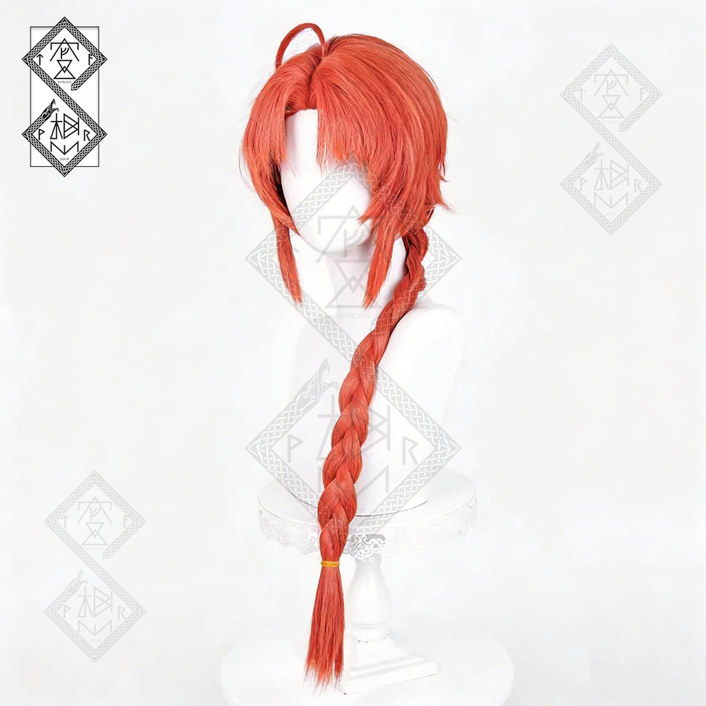Gintama Kamui Cosplay Wig – Yato Clan Brother Style | Premium Spiky Wig with Natural Scalp Top | Custom Color Anime Costume Wig(Style 1 – Scalp Top)