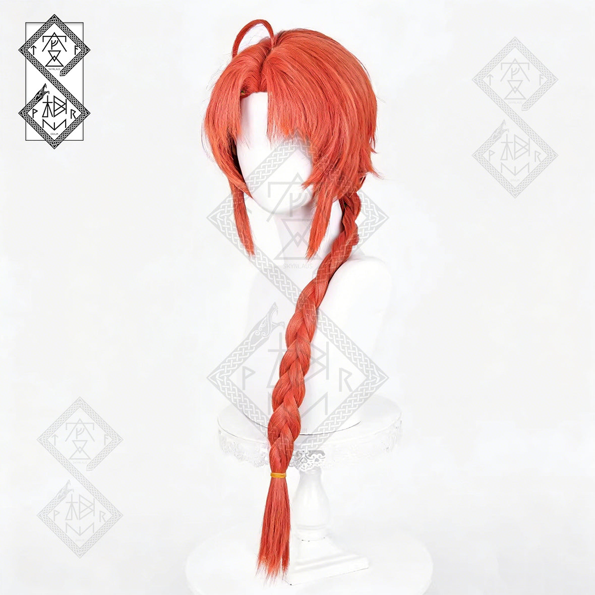 Gintama Kamui Cosplay Wig – Yato Clan Brother Style | Premium Spiky Wig with Natural Scalp Top | Custom Color Anime Costume Wig(Style 1 – Scalp Top)