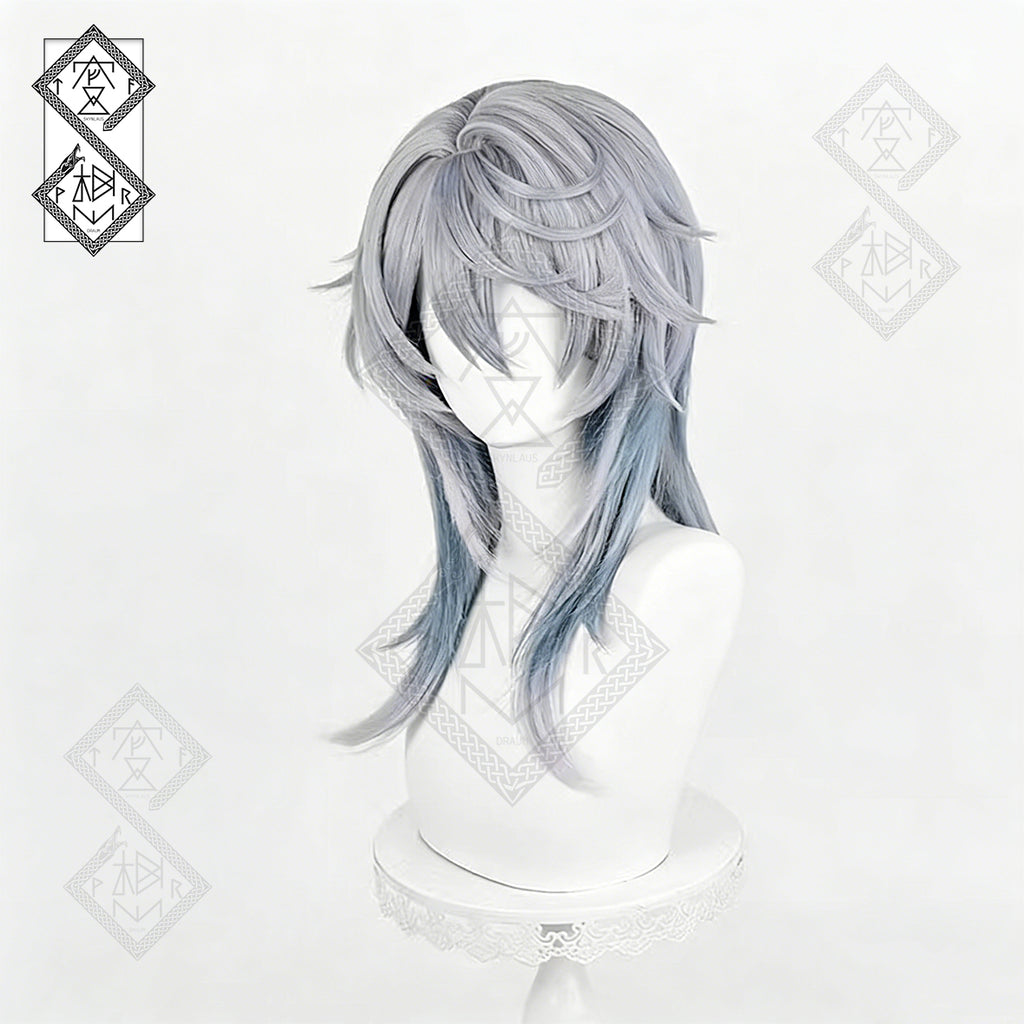 Honkai: Star Rail Sunday Cosplay Wig – Realistic Gradient Multicolor Hair with Natural Look