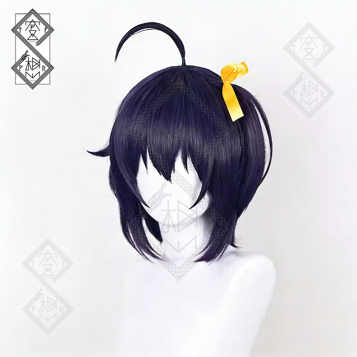 Chuunibyou Rikka Takanashi Cosplay Wig – Anime Purple Hair Wig for Costume & Halloween