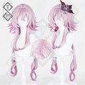March 7th Evernight Cosplay Wig – Honkai Star Rail Pink Anime Wig Heat Resistant for Costume & Halloween