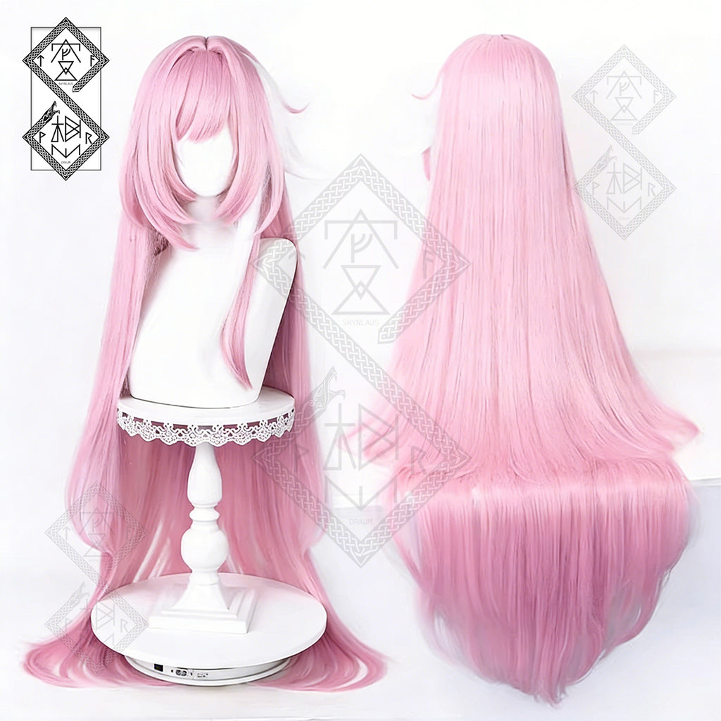 Elysia Herrscher of Human Ego Cosplay Wig – Honkai Impact 3rd Pink Anime Wig Heat Resistant Realistic Hair(Ver.3 Loose Style, 110cm)