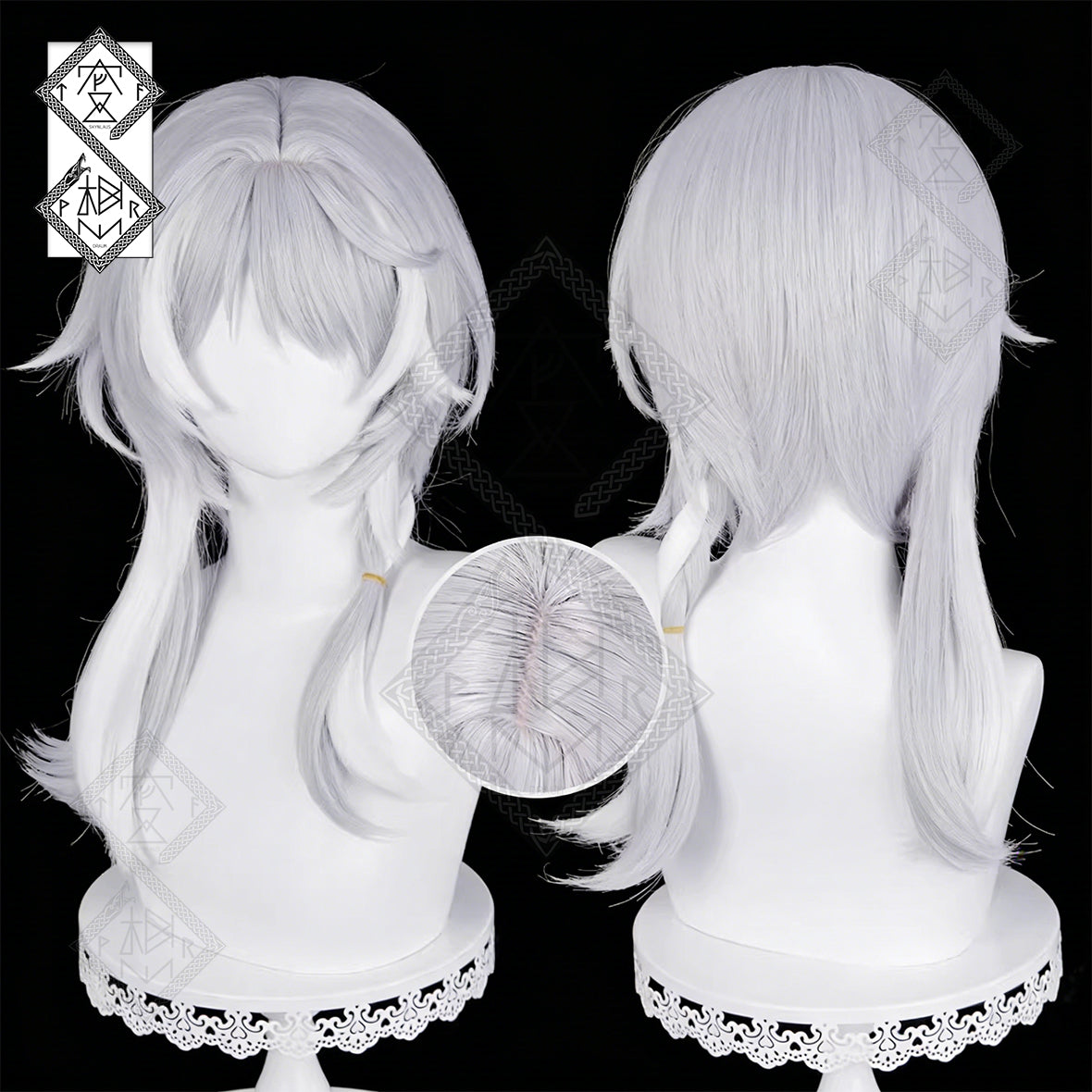 Cipher Cosplay Wig – Honkai: Star Rail Realistic Anime Wig Heat Resistant Synthetic Hair