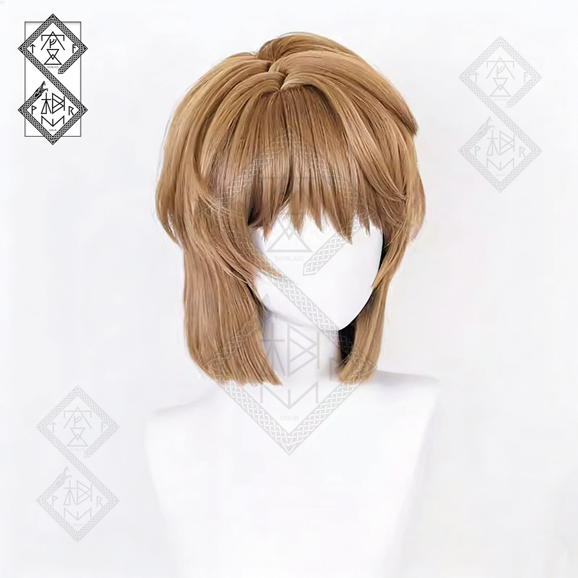 Ai Haibara Cosplay Wig – Sherry Miyano Short Brown Anime Hair Detective Conan