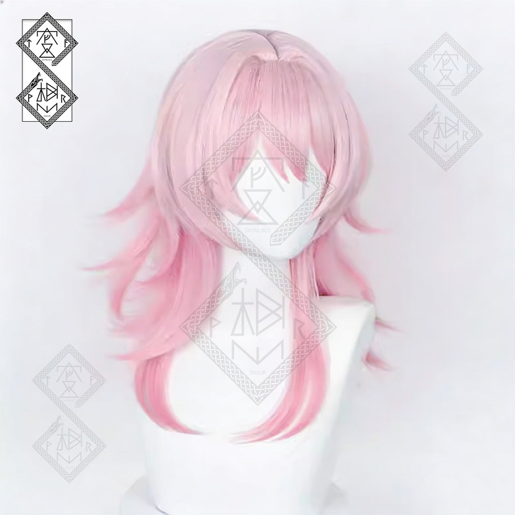 March 7th Cosplay Wig Honkai: Star Rail – Layered Gradient Synthetic Hair Pre-Styled