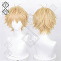 Chainsaw Man Denji Cosplay Wig | Gilgamesh "Golden Flash" Anime Costume Wig | Fluffing Hair Styling Process(Ver.2 Light Orange)