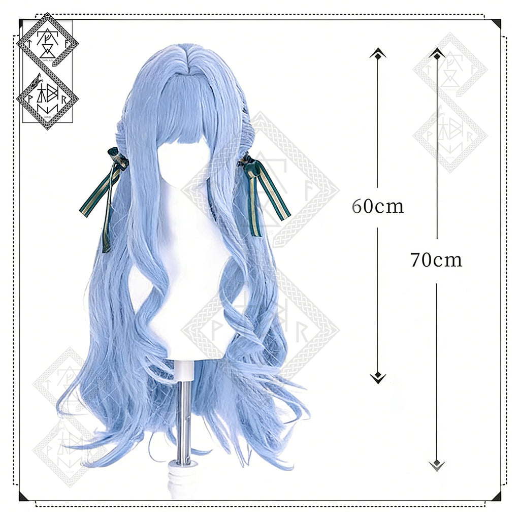 BanG Dream! It's MyGO!!!!! Sakiko Togawa Cosplay Wig | Pre-Styled Bow | Heat Resistant Anime Wig