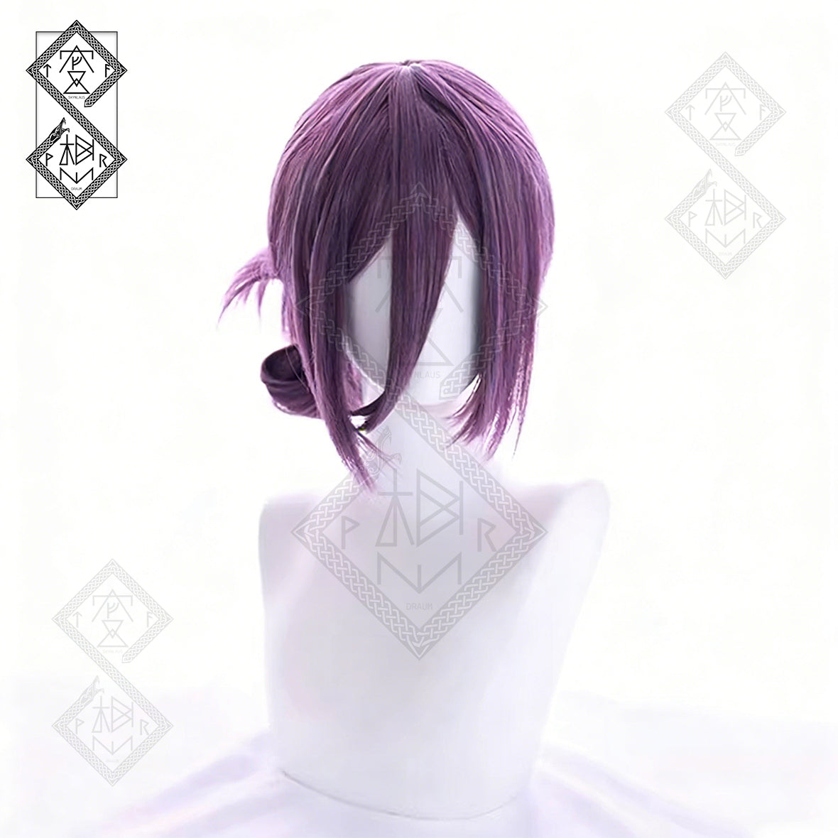 Chainsaw Man Reze Cosplay Wig | Pre-Styled Ponytail Anime Wig | Heat Resistant Synthetic Hair(Ver.2 Upgraded Version)