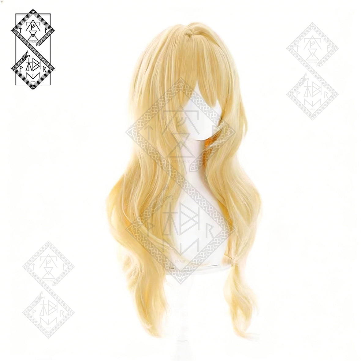 Your Lie in April Kaori Miyazono Cosplay Wig | Blonde Anime Wig | Heat Resistant(Side-Part 70cm Version)