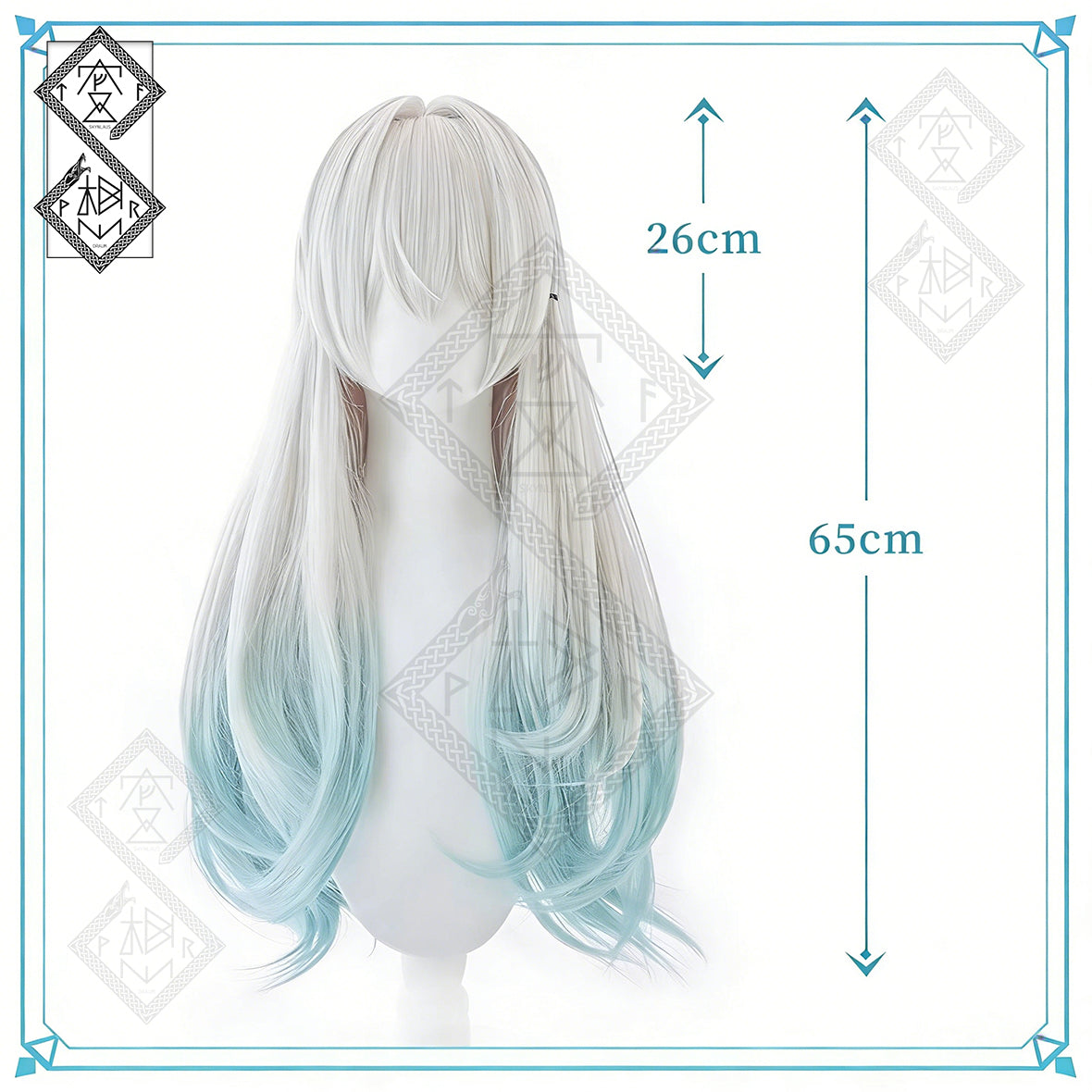 Honkai: Star Rail Firefly Wig Cosplay Wig Middle Part Anime Hair Realistic Wig