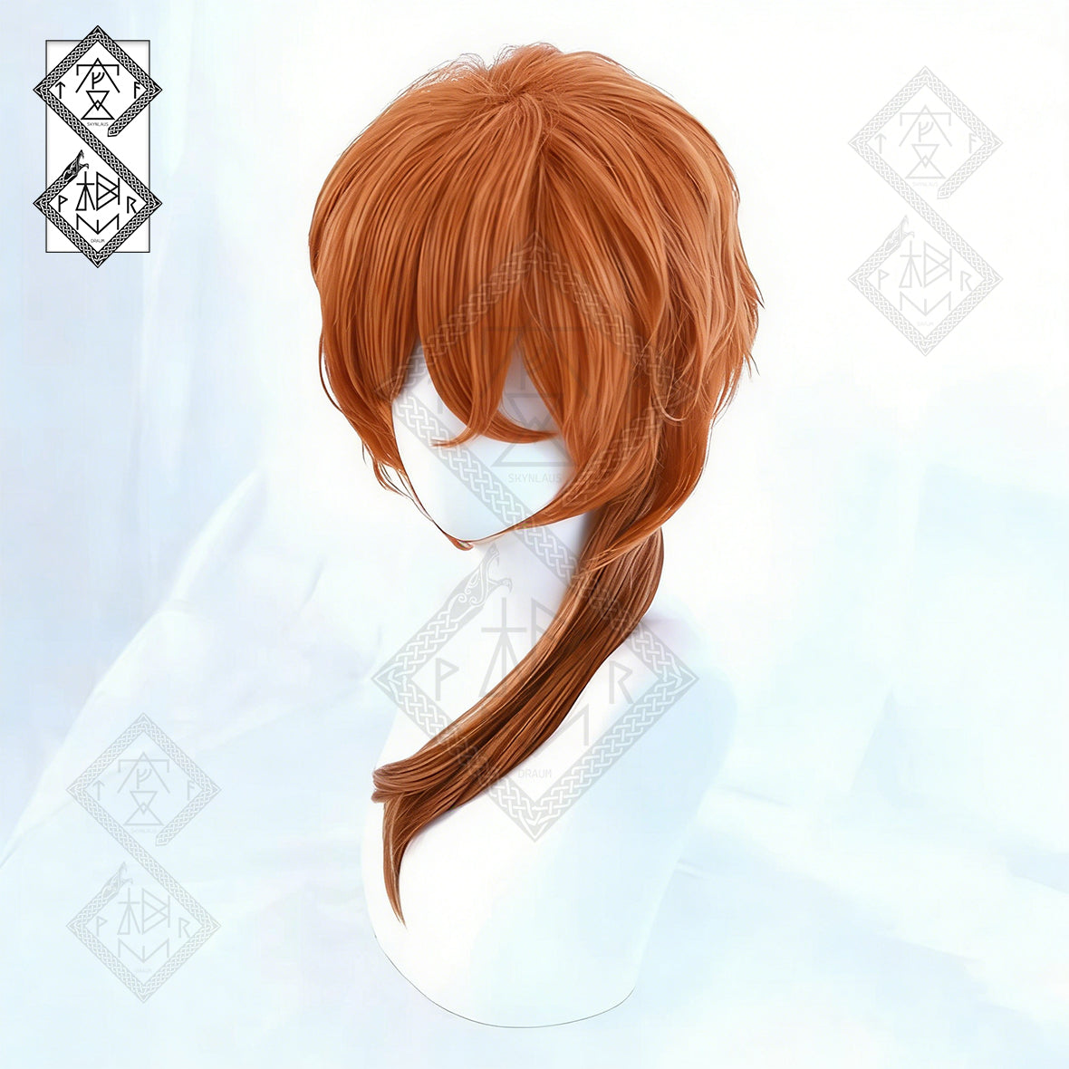 Bungo Stray Dogs Chūya Nakahara Wig Cosplay Spiky Gradient Anime Hair