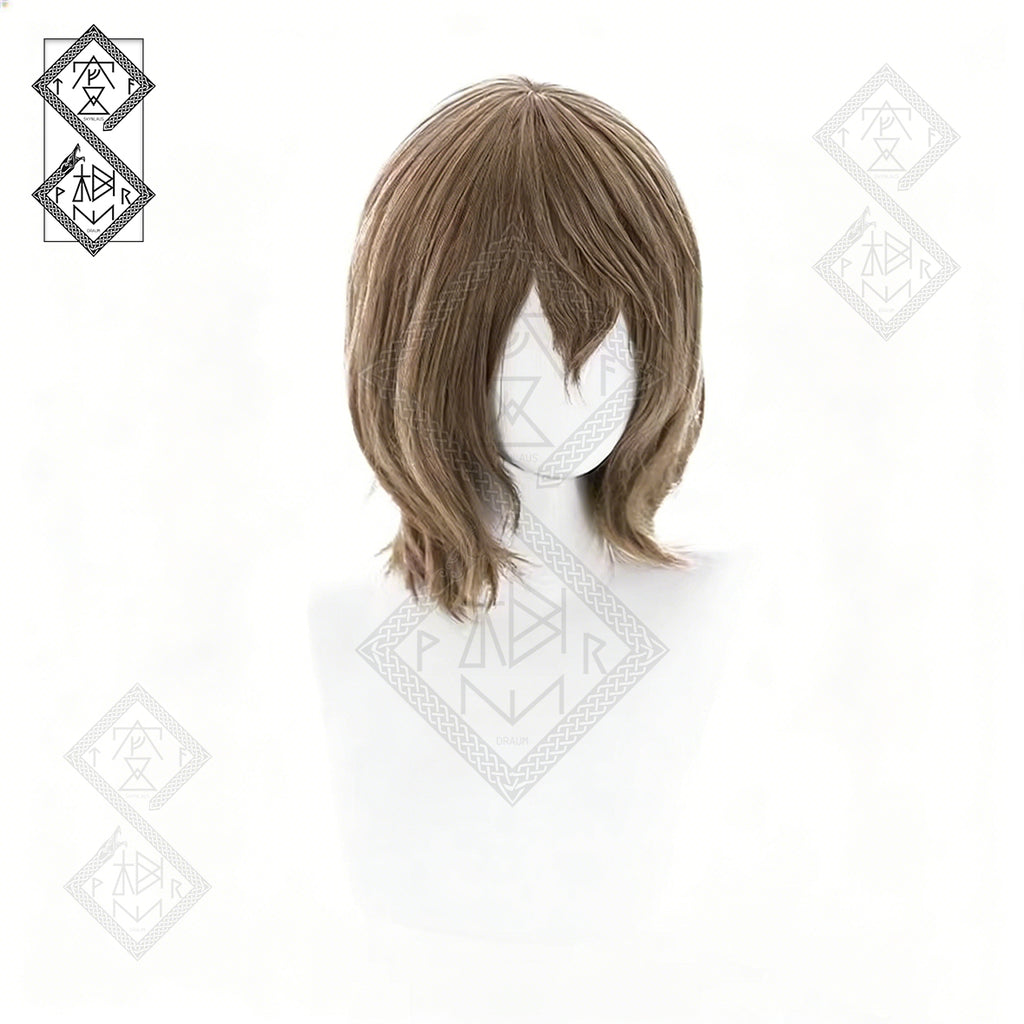 Persona 5 Goro Akechi Cosplay Wig – Pre-Styled Anime Wig Synthetic Hair Heat Resistant for Halloween & Conventions