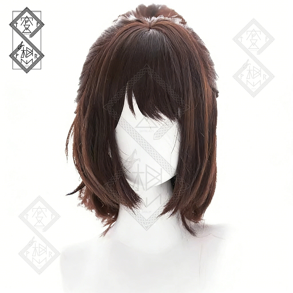 Attack on Titan Cosplay Wig Sasha Blouse Hange Zoe Final Season Wig Synthetic Heat Resistant Anime Wig for Halloween Costume Party