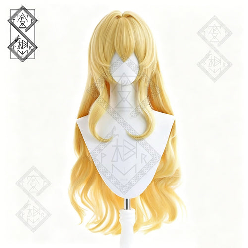 Aikatsu! Ichigo Hoshimiya Cosplay Wig – Voluminous Natural Looking Anime Twin Tail Pink Wig with Crimped Texture for Women Costume